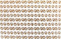 Ornament Nail-Sticker gold 3