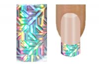 Nail Foil Digital Silver