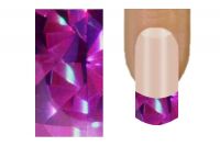 Nail Foil Plum Drops