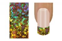 PNP Nail Foil Golden Circles