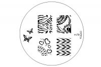 Konad Nailart Stamping Schablone m78