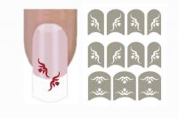 Nailart Schablone - A