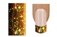 PNP Nail Foil Gold Starburst