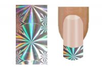 PNP Nail Foil Silver Sun