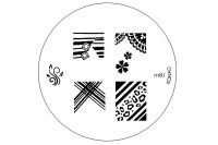 Konad Nailart Stamping Schablone m81