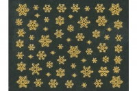 Nailart Sticker Snowflake - gold 01