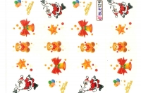 Weihnachts  Nailsticker BLE 129
