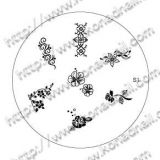 Konad Nailart Stamping Schablone s1