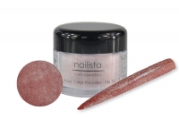Nailista Acrylpuder - X-Glitter Kupfer 53
