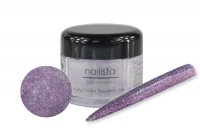 Nailista Acrylpuder - X-Glitter Lila 56