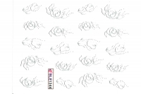 One Stroke Sticker BLE 1344
