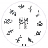 Stamping Schablone A10