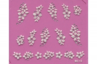 White Line Nailsticker M018