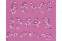 White Line Nailsticker M009