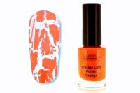 Nailista Crackle Polish - orange