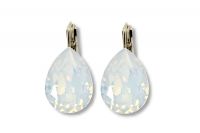 Swarovski Ohrh�nger Tropfen White Opal