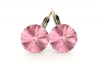 Ohrh�nger Rivoli 10mm Light Rose
