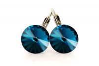 Ohrh�nger Rivoli 14mm Indicolite