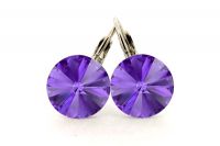 Ohrh�nger Rivoli 14mm Tanzanite