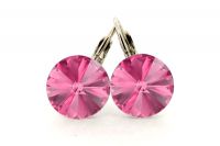 Ohrh�nger Rivoli 14mm Rose
