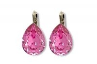 Swarovski Ohrh�nger Tropfen Rose