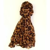 Designer Damenschal Leo Brown