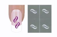 Nailart Schablone 07