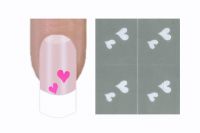 Nailart Schablone 16